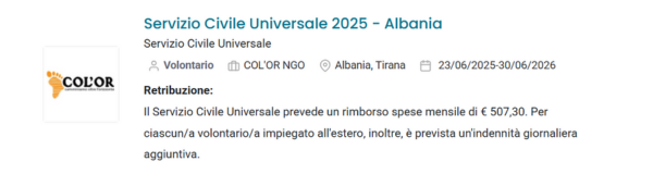 servizio civile universale